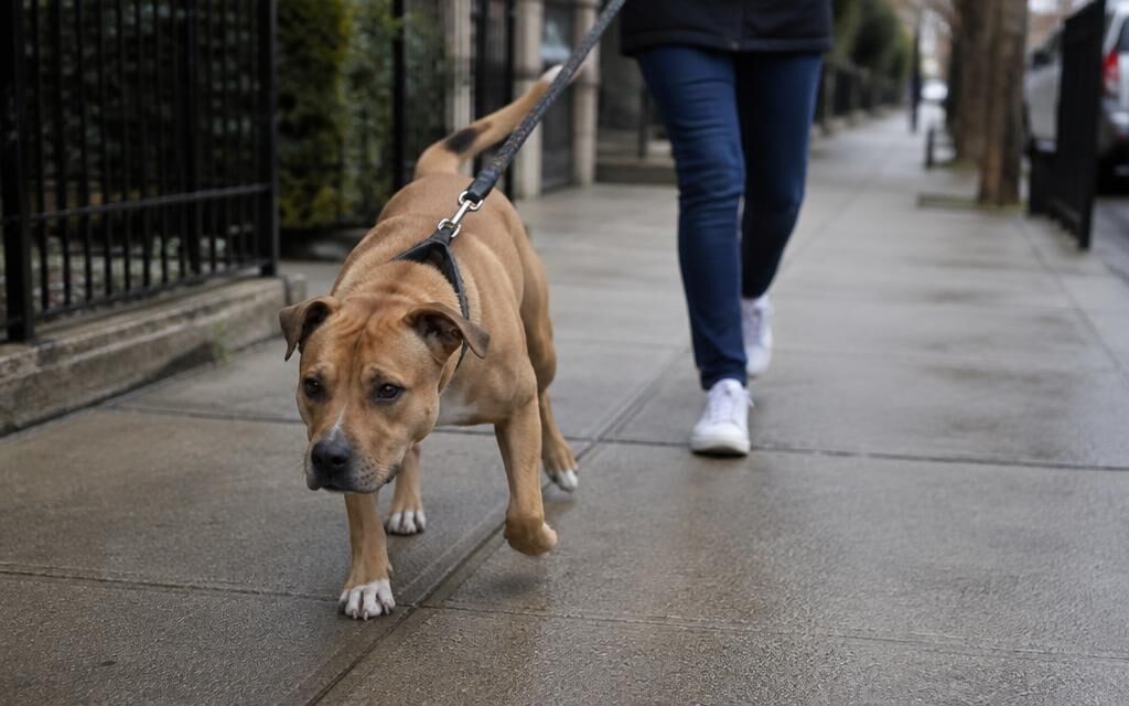 Educación canina para perros con problemas durante el paseo en Valencia